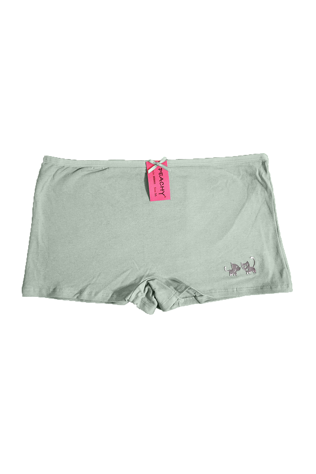 Ladies' Boyshort Panties with Cute Animal Patch