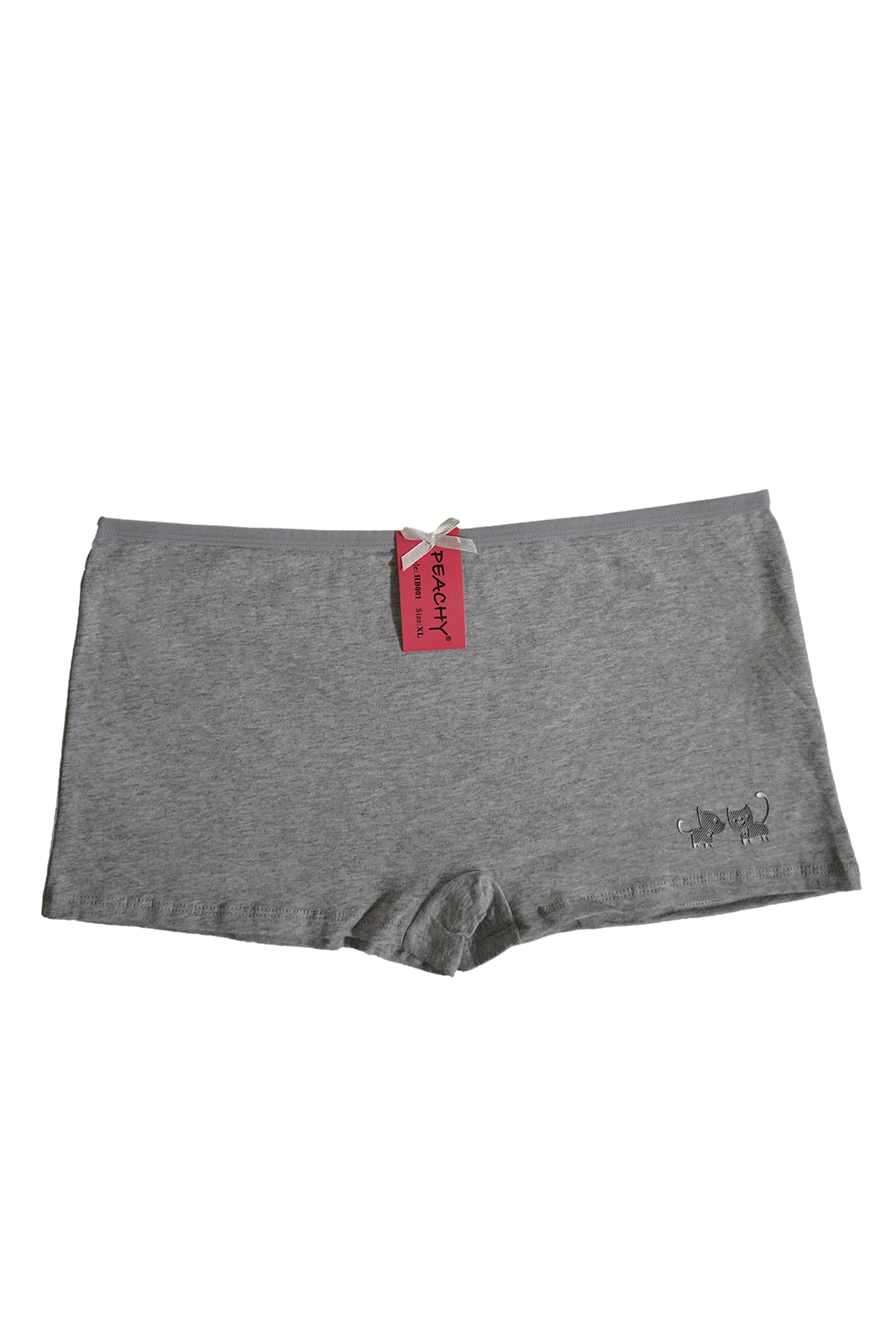 Ladies' Boyshort Panties with Cute Animal Patch
