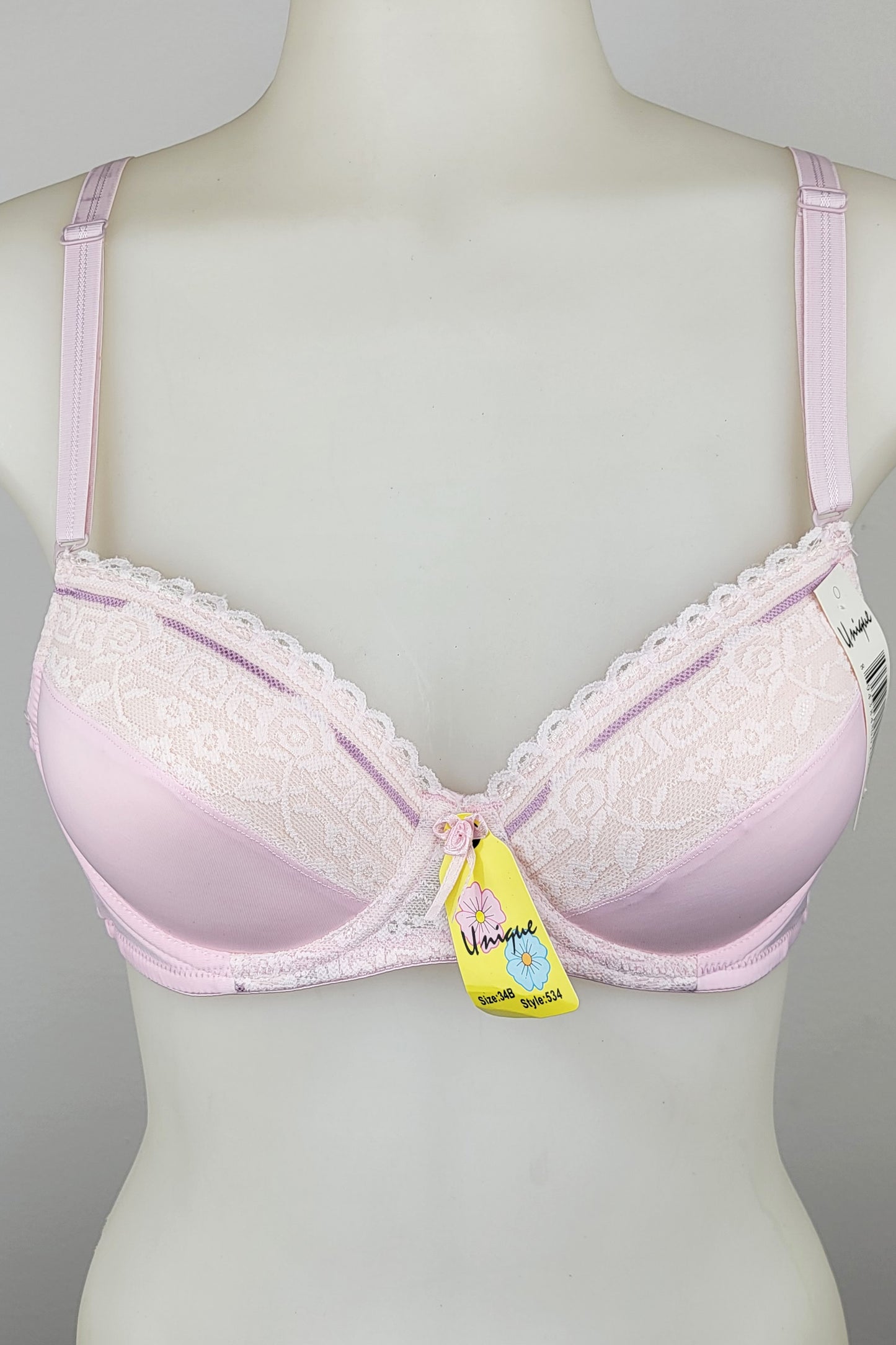 6 Pack Sexy Soft Lace Comfort Underwire Bra Lingerie Underwear 32B - 38B