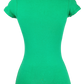 Rosia Women's Short Sleeve Cotton Polo Shirt w/ Stretch Solid Color SMALL ONLY