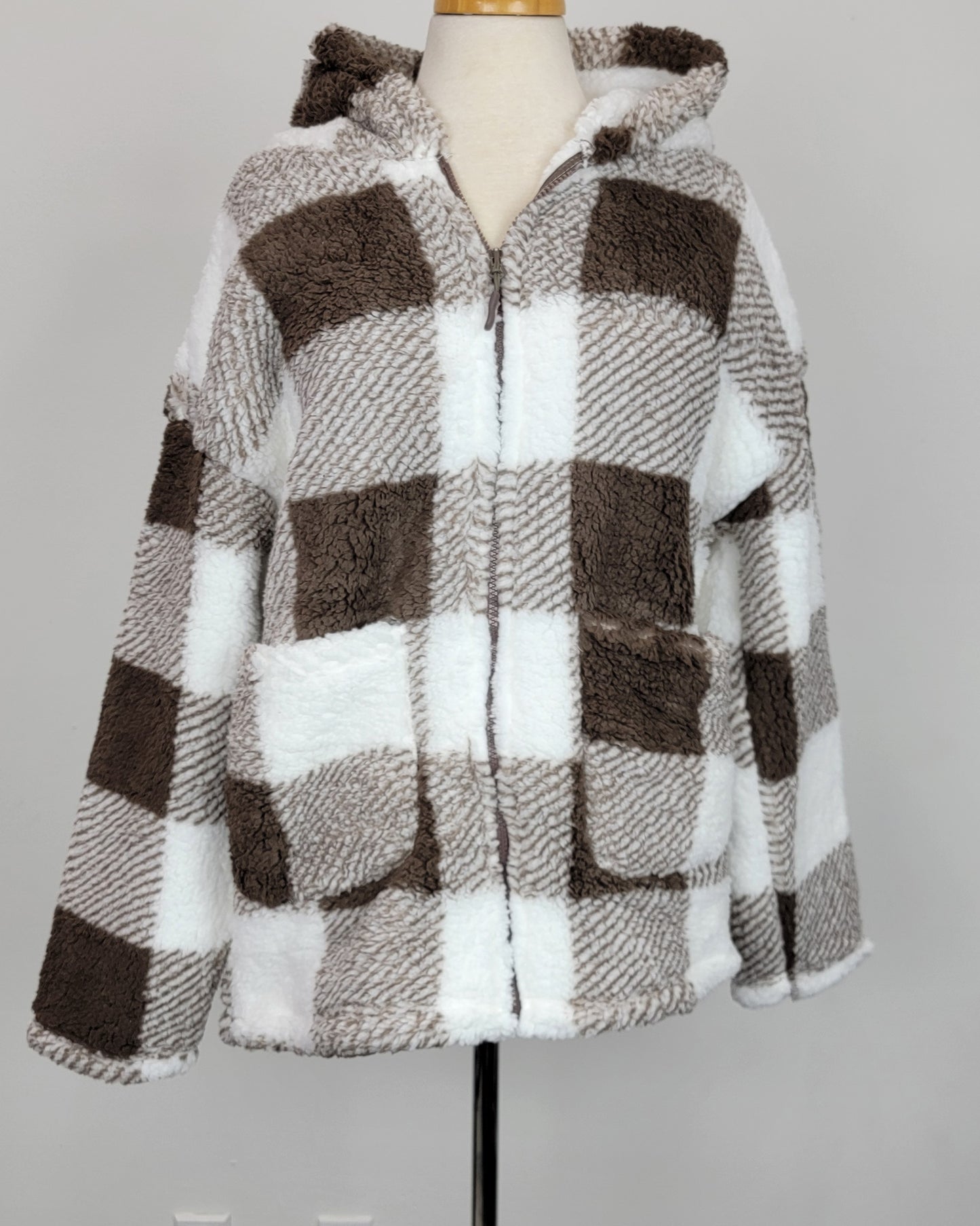 So Soft Zip-Checker Jackets