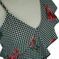 Rose Print Picnic Pattern Dress