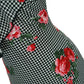 Rose Print Picnic Pattern Dress