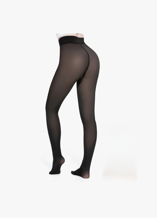 Winter fleece lined tights (tummy tucking)