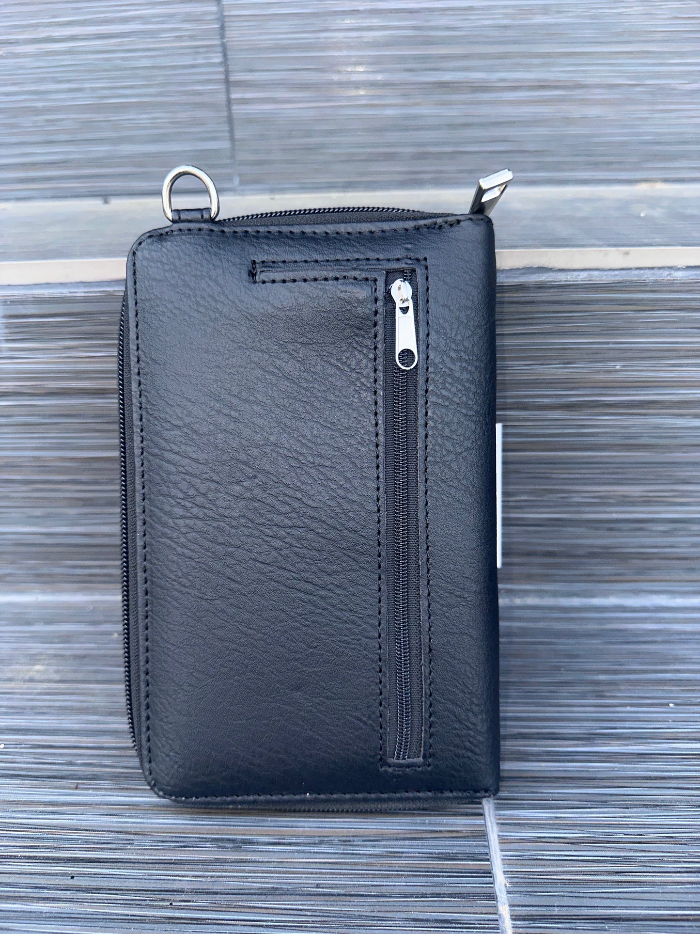 Alternative Skull hardware mini crossbody bag with front phone pocket