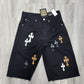 Billion dollar coin club brand Alt cross shorts unisex