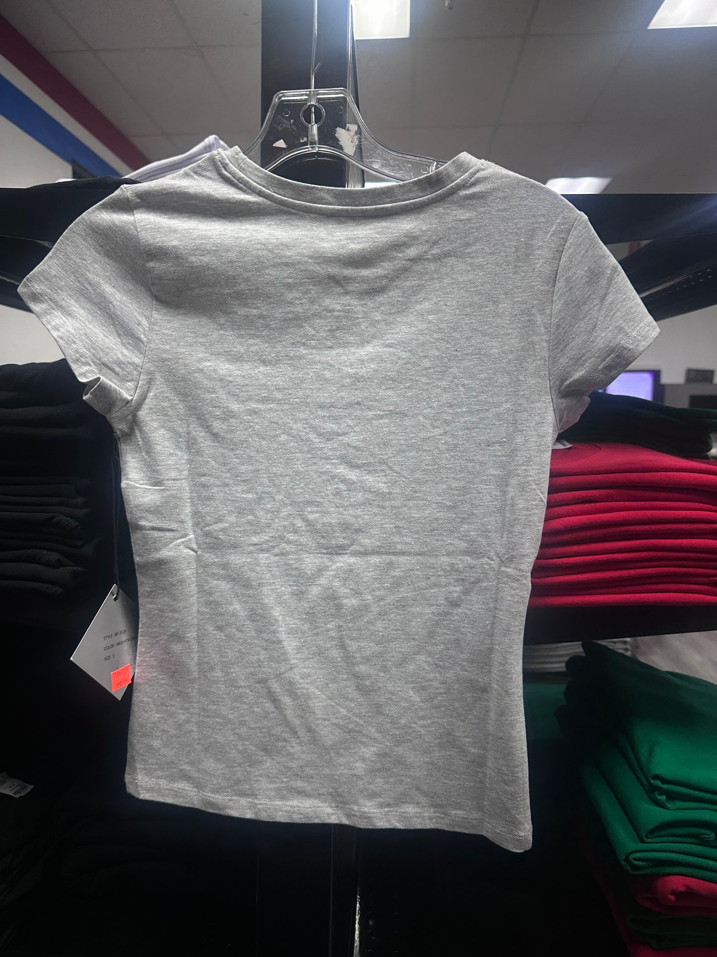 Baby Phat Y2K gray embroidered baby tee