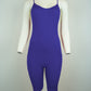 Seamless Ribbed Bodycon Romper: High-Stretch, Yoga & Jogging (Polyester-Spandex)
