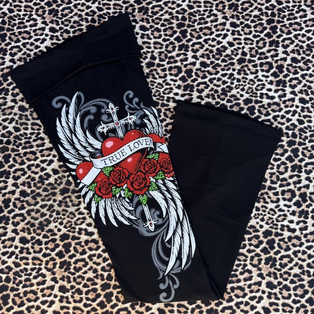 True Love Y2K bottoms with bottom flare