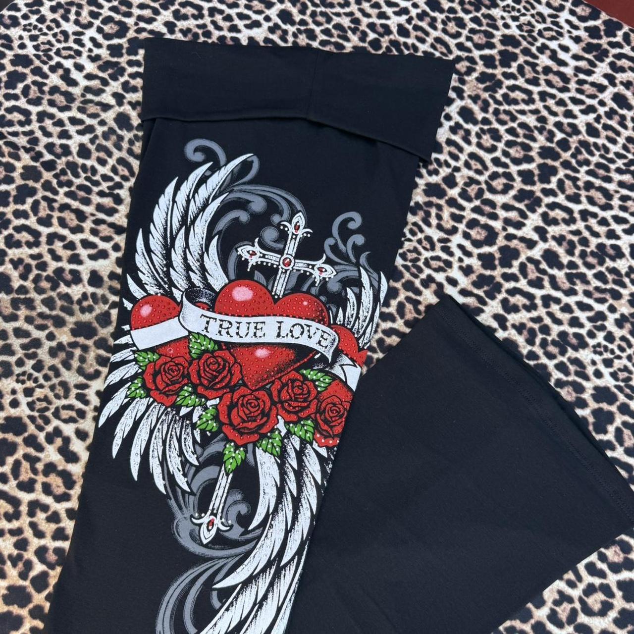 True Love Y2K bottoms with bottom flare