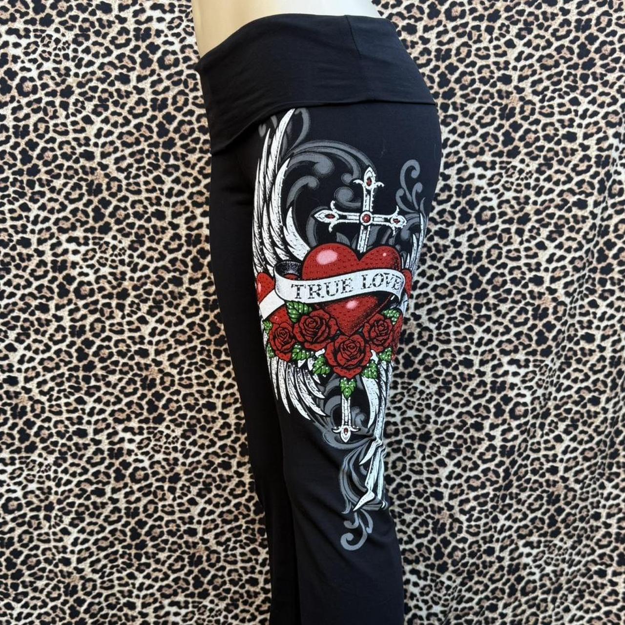 True Love Y2K bottoms with bottom flare