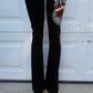True Love Y2K bottoms with bottom flare