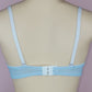 6 Pack Checkered Plaid Pattern Women's Push Up Bra with Ribbon 34C 36C 38C 40C