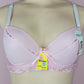 6 Pack Checkered Plaid Pattern Women's Push Up Bra with Ribbon 34C 36C 38C 40C